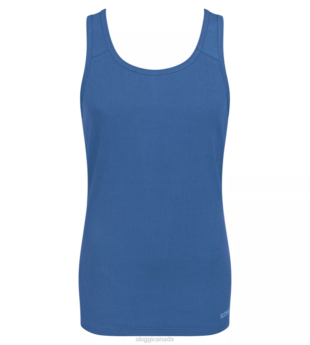 Loungewear | N024726 Summer sky FREE EVOLVE tank top Men sloggi