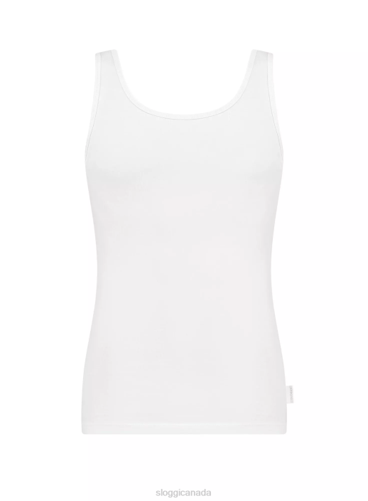 Loungewear | N024783 White 24/7 tank top Men sloggi