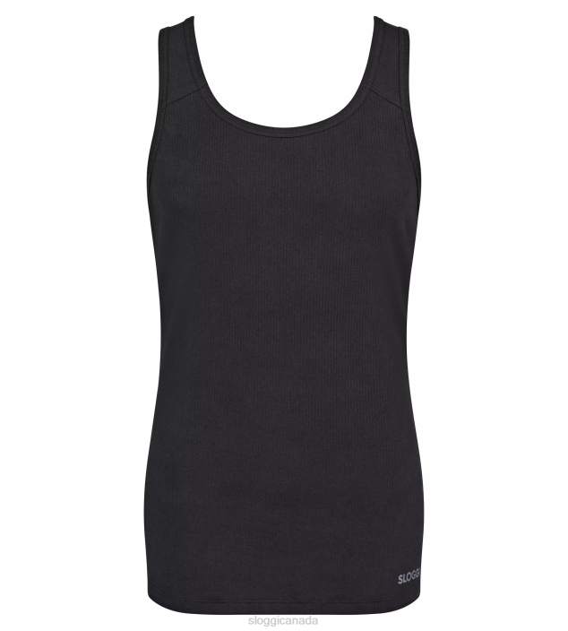 Loungewear | N024866 Black FREE EVOLVE tank top Men sloggi