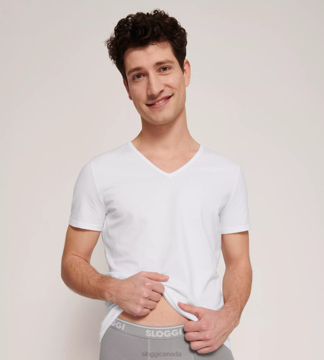Loungewear | N024868 White GO SHIRT tank top Men sloggi