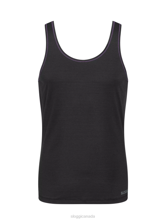 Loungewear | N024921 Black EVER COOL tank top Men sloggi