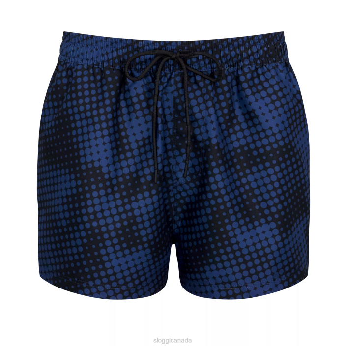 Swimwear N024845 Black Combination SHORE SPINY PUFFER swimshorts Men sloggi