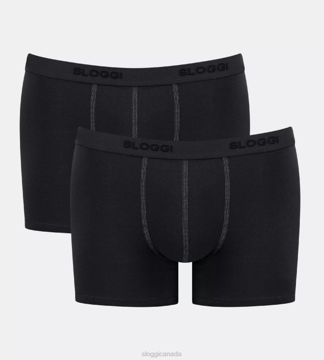 Underwear N024725 Black 24/7 shorts Men sloggi