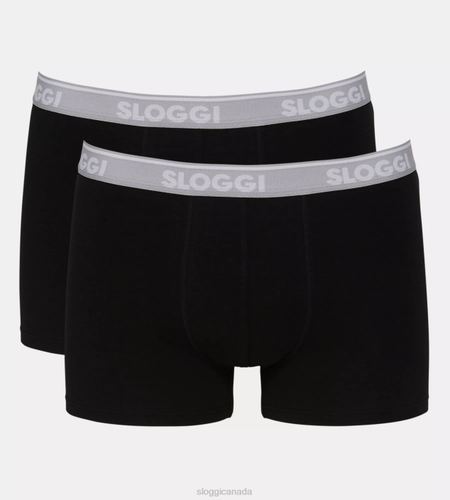 Underwear N024891 Black GO ABC shorts Men sloggi
