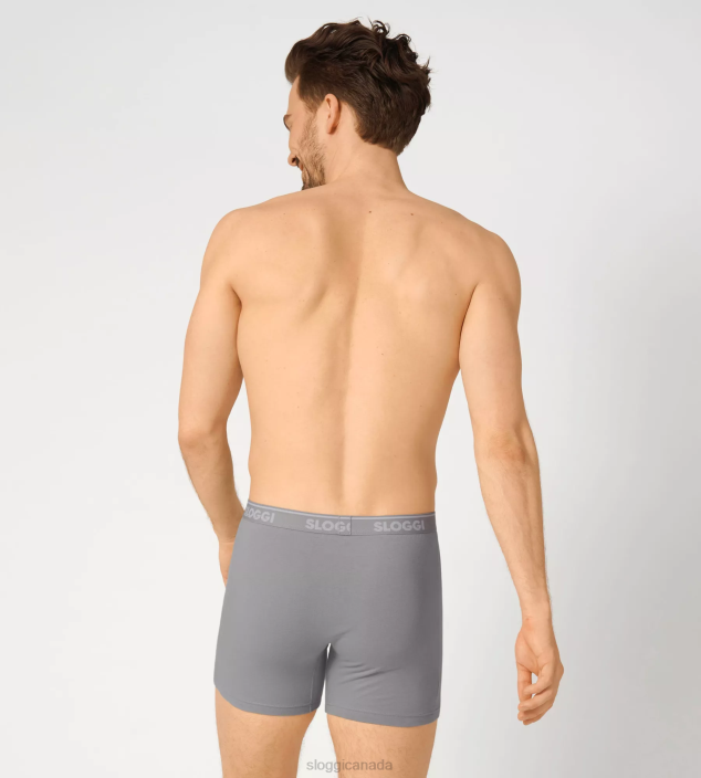 Underwear N024913 Stone Grey GO ABC shorts Men sloggi