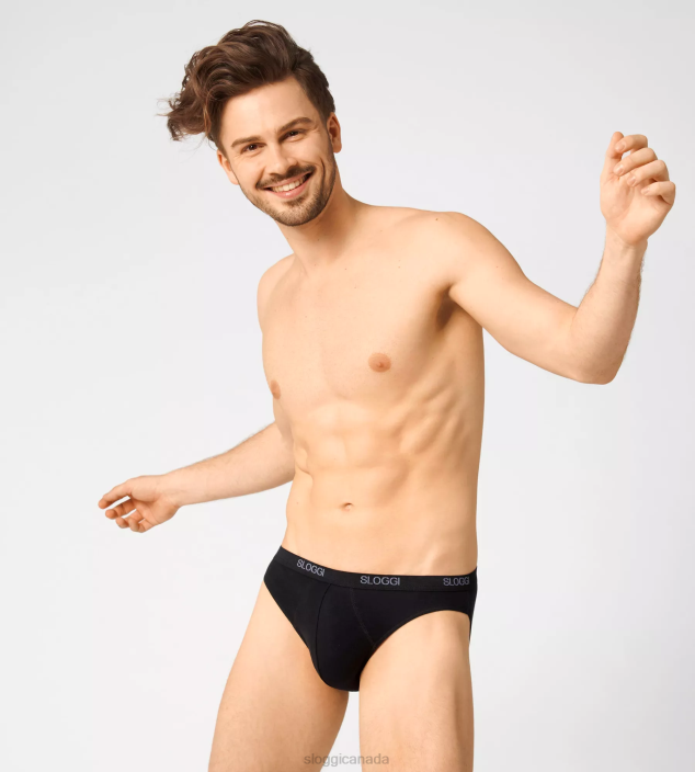 Underwear N024759 Black BASIC mini briefs Men sloggi