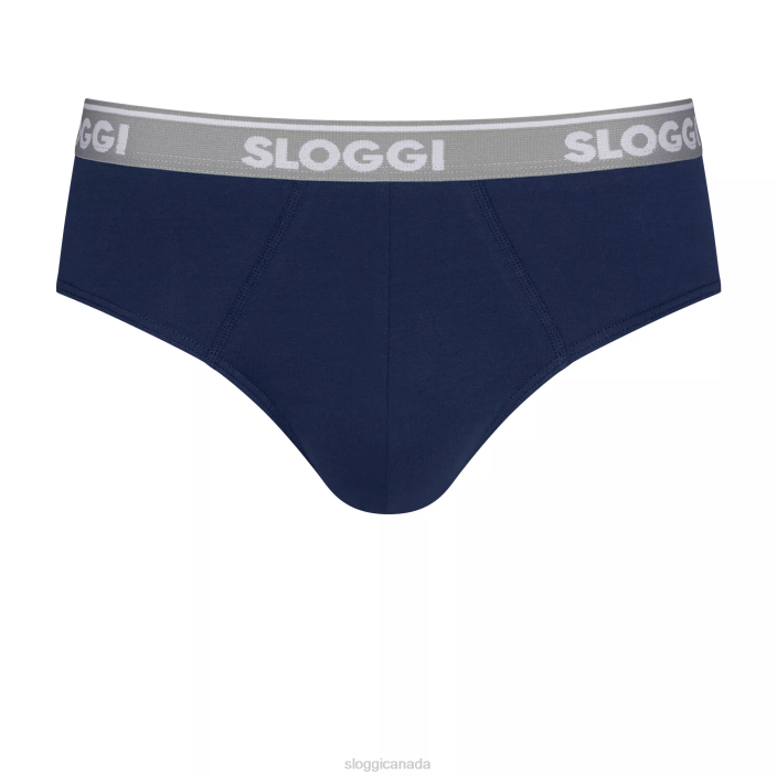 Underwear N024803 Blue Black GO ABC midi briefs Men sloggi
