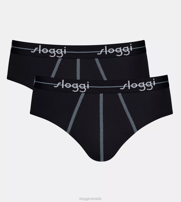 Underwear N024812 Black START midi briefs Men sloggi