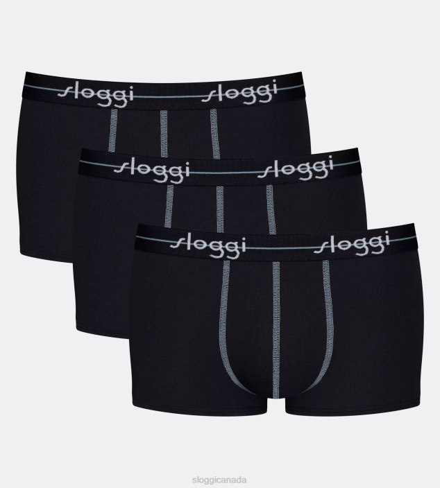 Underwear N024773 Black START hipster briefs Men sloggi