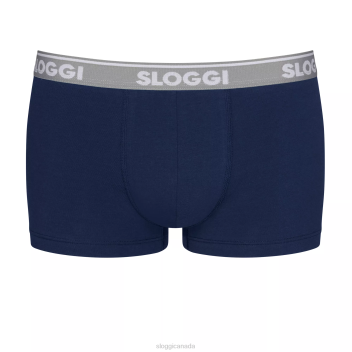 Underwear N024781 Blue Black GO ABC hipster briefs Men sloggi