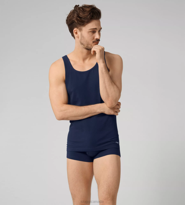 Underwear N024781 Blue Black GO ABC hipster briefs Men sloggi