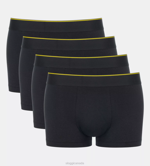 Underwear N024782 Black EVER AIRY hipster briefs Men sloggi
