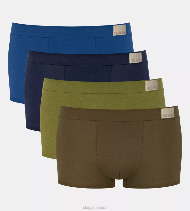 Underwear N024821 Multicolour GO NATURAL hipster briefs Men sloggi