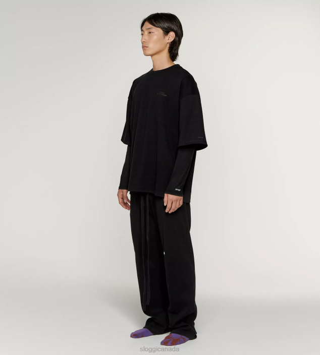 Clothing N024557 Black T-shirt Unisex 032C X sloggi