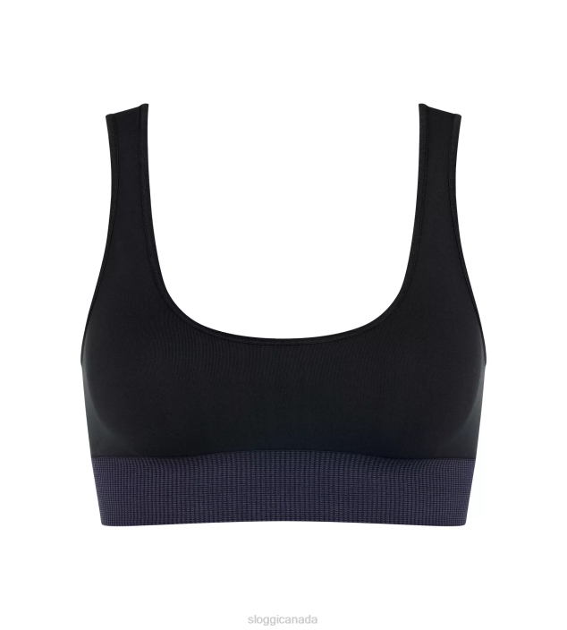 Bras | N024243 Black EVER INFUSED ALOE Bra-top Women sloggi