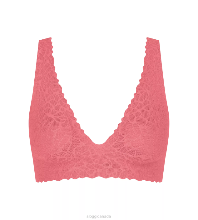 Bras | N024272 Desert Rose ZERO FEEL LACE Top Women sloggi