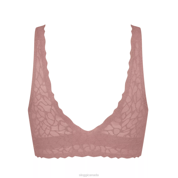 Bras | N024362 Cacao ZERO FEEL LACE Top Women sloggi