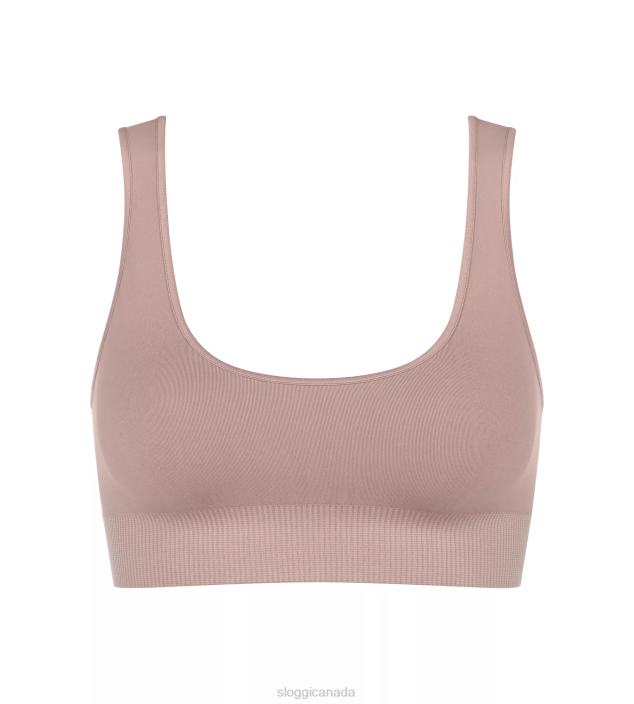 Bras | N024450 Foggy Mauve EVER INFUSED ALOE Bra-top Women sloggi