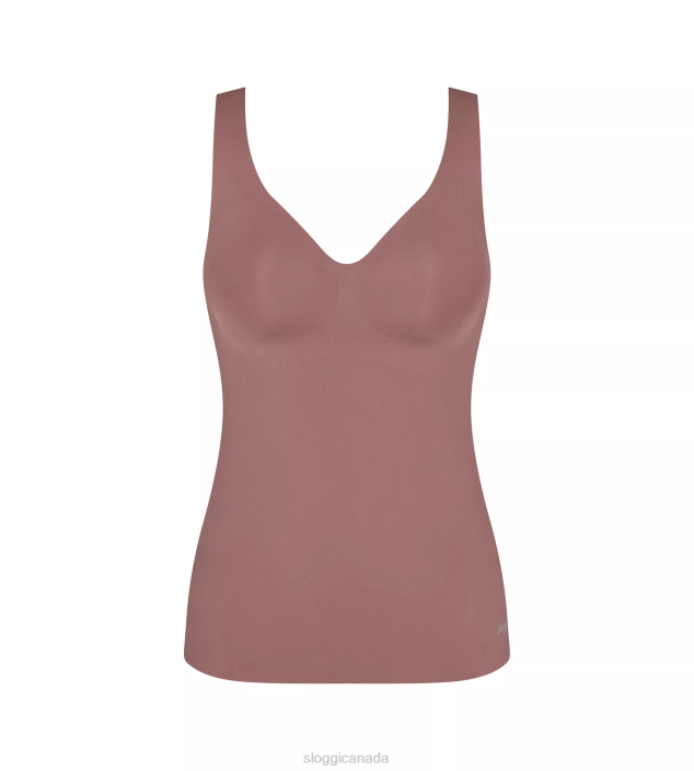 Bras | N024572 Cacao ZERO FEEL Bra shirt Women sloggi