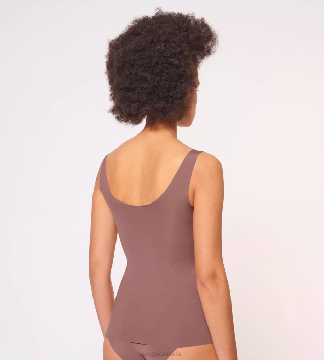 Bras | N024572 Cacao ZERO FEEL Bra shirt Women sloggi