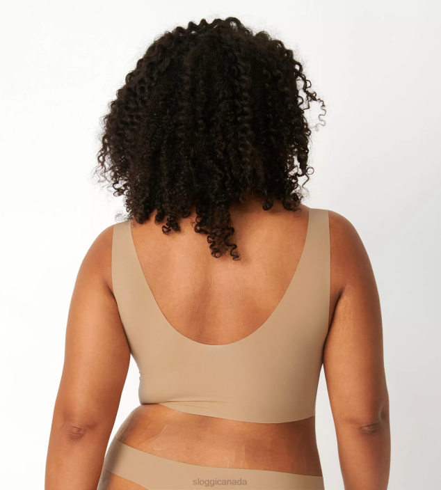 Bras | N024631 Brown - Dark Combination ZERO FEEL Bra-top Women sloggi