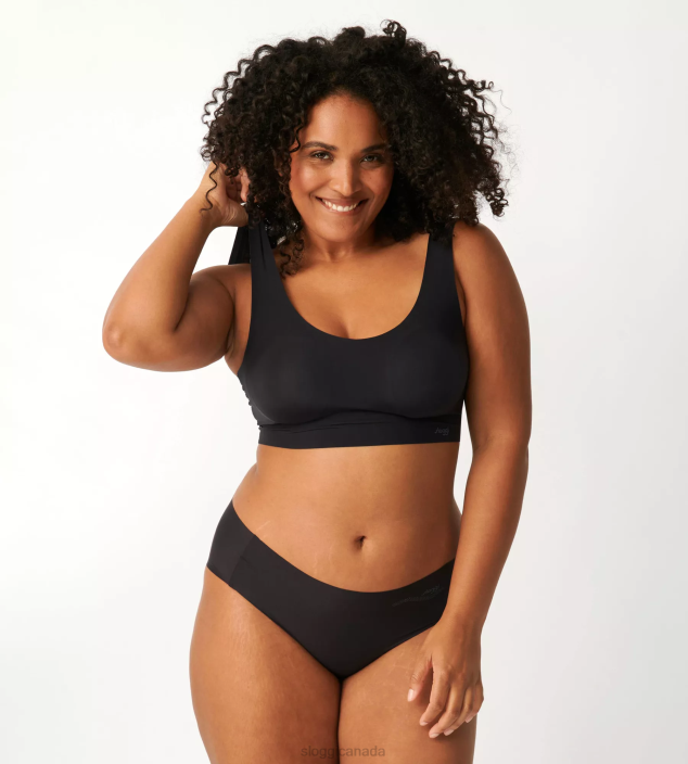 Bras | N024631 Brown - Dark Combination ZERO FEEL Bra-top Women sloggi