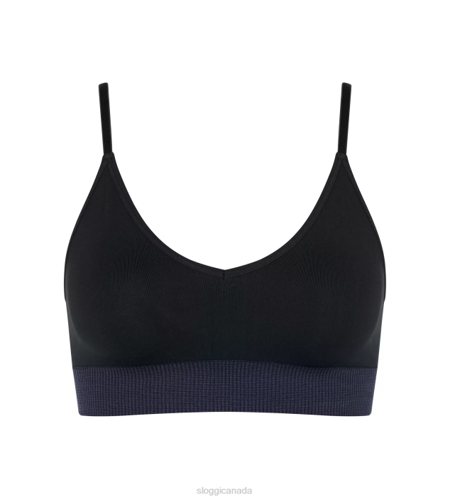 Bras | N024264 Black EVER INFUSED ALOE Bralette Women sloggi