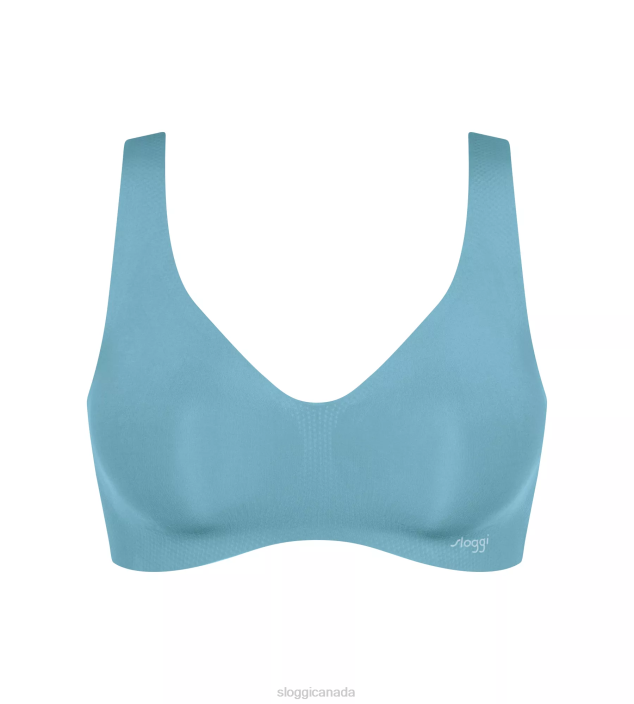Bras | N024280 Blue Lake ZERO FEEL Bralette Women sloggi