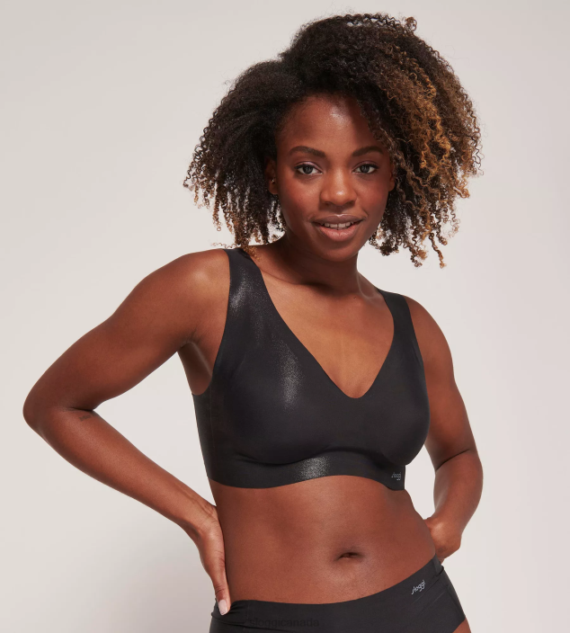 Bras | N024377 Black Combination ZERO FEEL Bralette Women sloggi