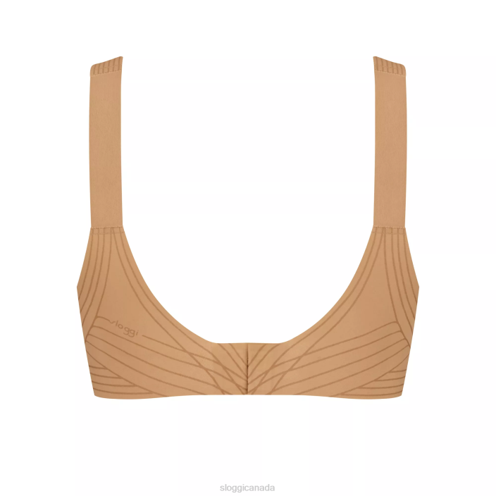 Bras | N024398 Cognac ZERO FEEL Bralette Women sloggi