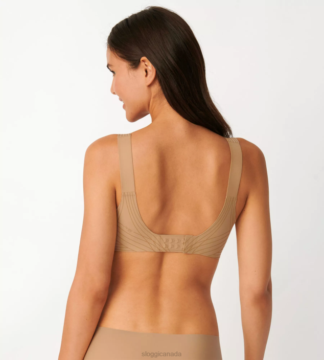 Bras | N024398 Cognac ZERO FEEL Bralette Women sloggi