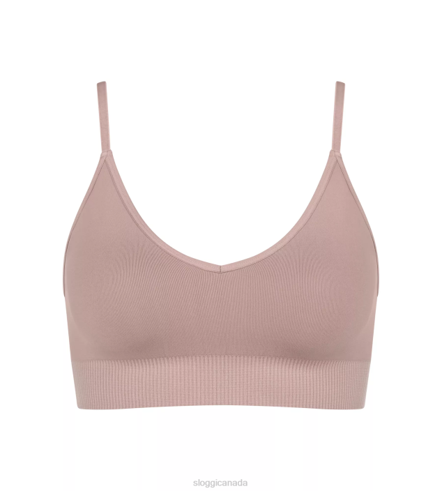 Bras | N024430 Foggy Mauve EVER INFUSED ALOE Bralette Women sloggi