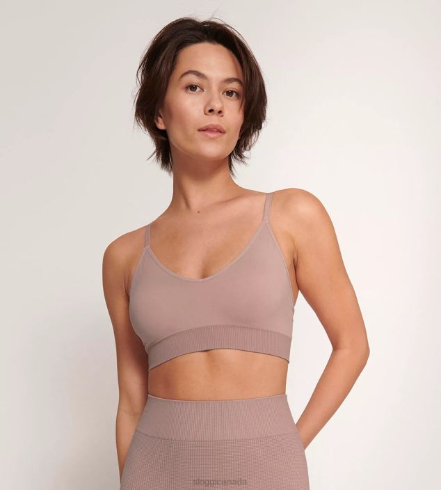 Bras | N024430 Foggy Mauve EVER INFUSED ALOE Bralette Women sloggi