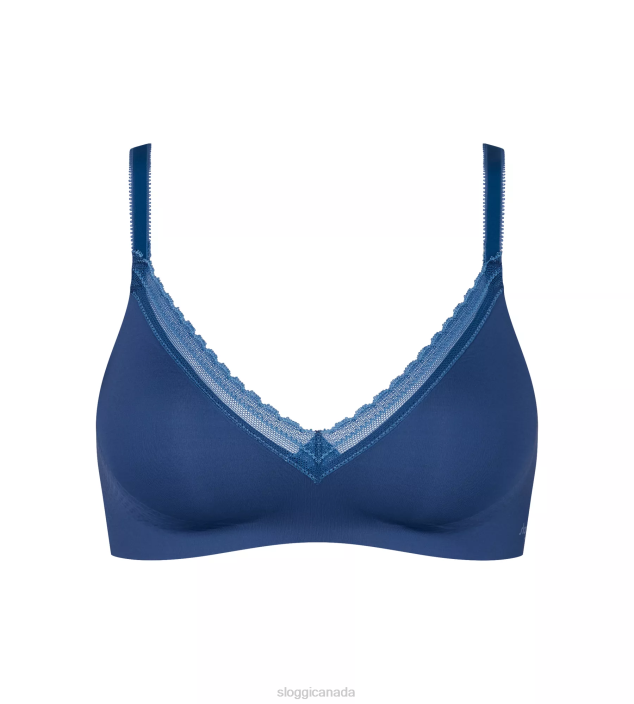 Bras | N0246 Blue Sapphire BODY ADAPT TWIST Bralette Women sloggi