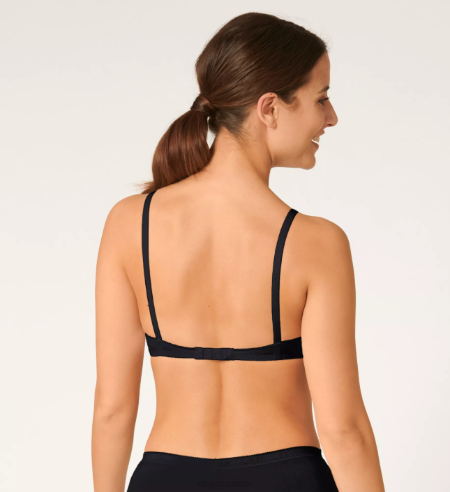 Bras | N02445 Black 24/7 COTTON Non-wired bra Women sloggi