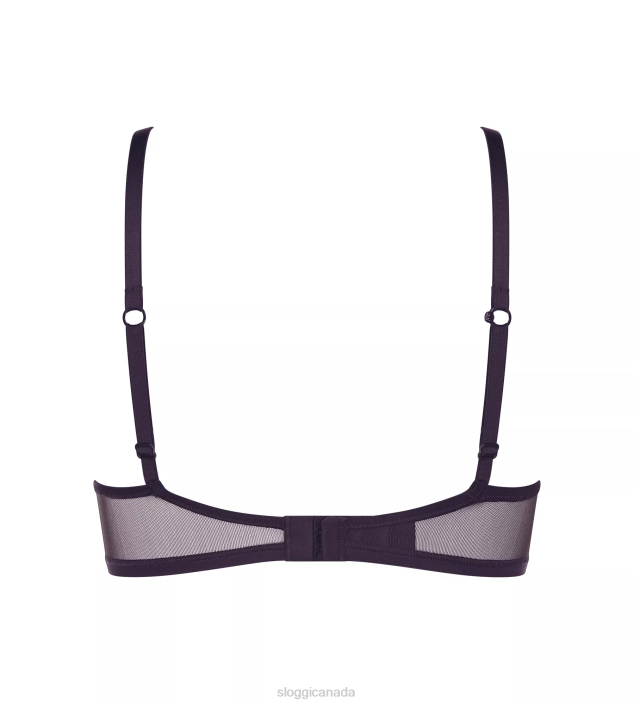 Bras | N024118 Blueberry SOFT ADAPT Push-up bra Women sloggi