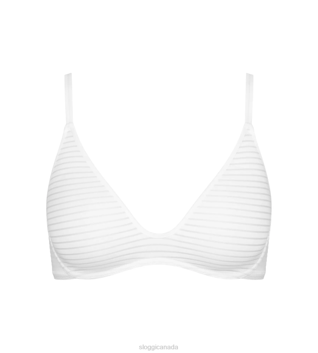 Bras | N024412 White EVER FRESH PLUS Padded bra Women sloggi