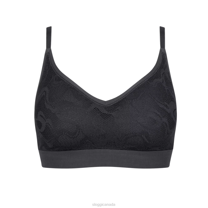 Bras | N024505 Black GO ALLROUND LACE Padded bra Women sloggi