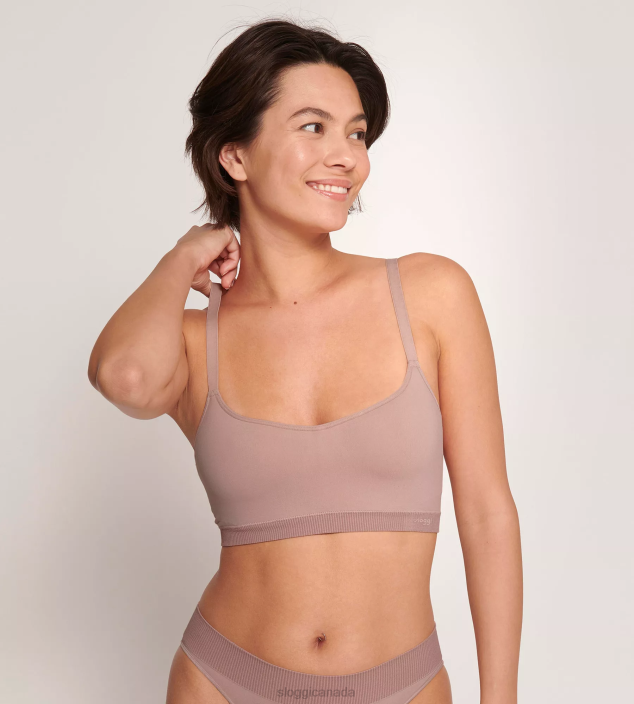 Bras | N024510 Foggy Mauve EVER INFUSED ALOE Padded bra Women sloggi