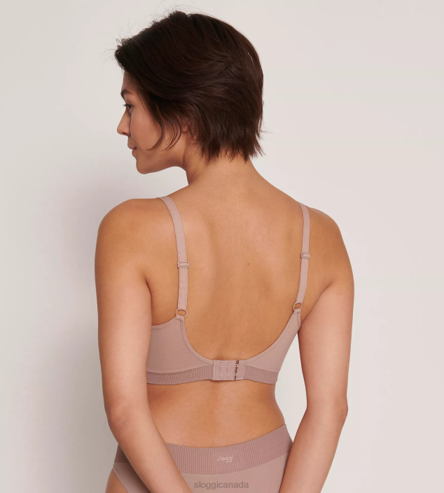 Bras | N024510 Foggy Mauve EVER INFUSED ALOE Padded bra Women sloggi