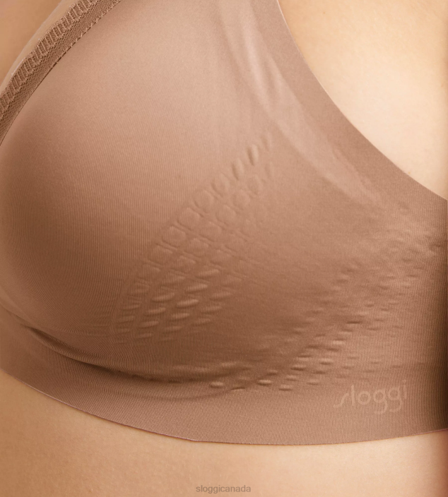 Bras | N024522 Nostalgic Brown BODY ADAPT TWIST Padded bra Women sloggi