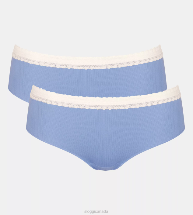 Knickers | N024120 Fashion GO RIBBED Hipster knickers Women sloggi
