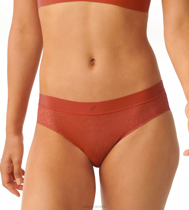 Knickers | N024257 Haute Orange S BY SUPERB Hipster knickers Women sloggi