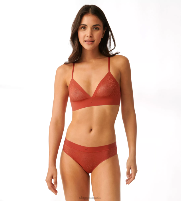 Knickers | N024257 Haute Orange S BY SUPERB Hipster knickers Women sloggi