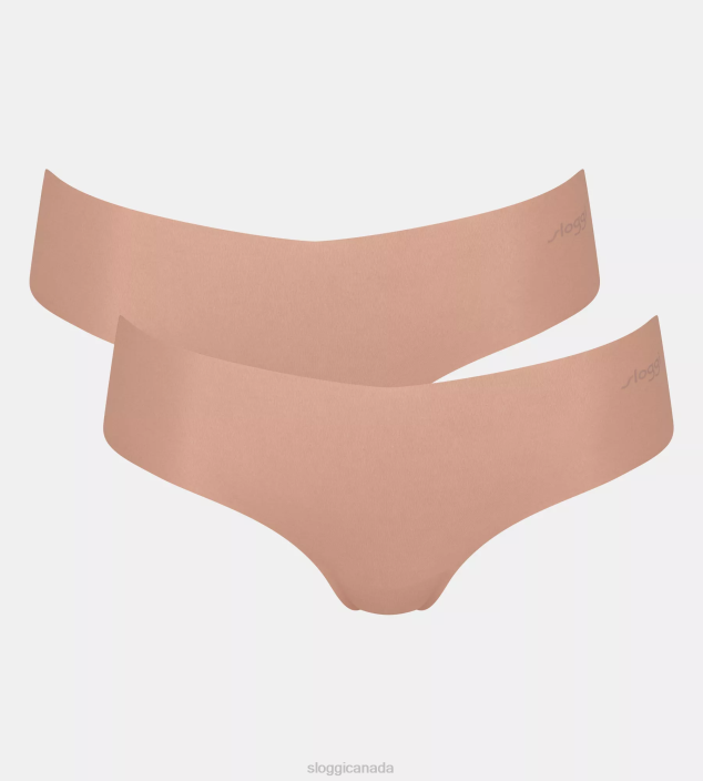 Knickers | N024713 Cameo brown ZERO MODAL 2.0 Hipster knickers Women sloggi