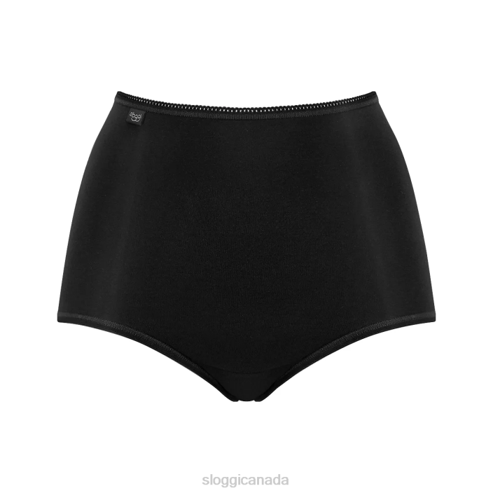 Knickers | N024218 Black 24/7 MICROFIBRE Maxi knickers Women sloggi