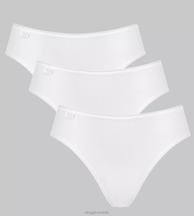Knickers | N024349 White 24/7 MICROFIBRE Tai knickers Women sloggi