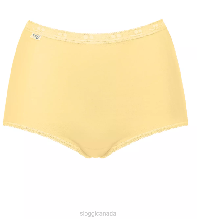 Knickers | N024395 Yellow - Light Combination BASIC+ Maxi knickers Women sloggi