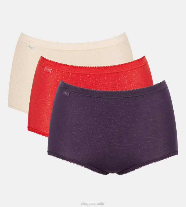 Knickers | N0243 Multicolour BASIC+ Maxi knickers Women sloggi