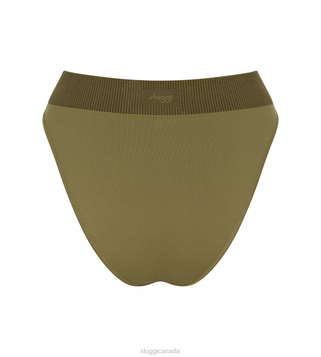 Knickers | N024471 Martini Olive EVER INFUSED CBD Highleg knickers Women sloggi